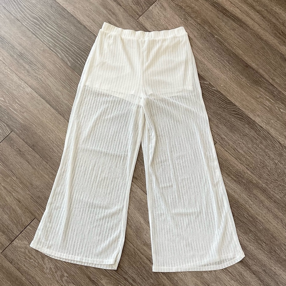 FAVLUX White Wide Leg Pants